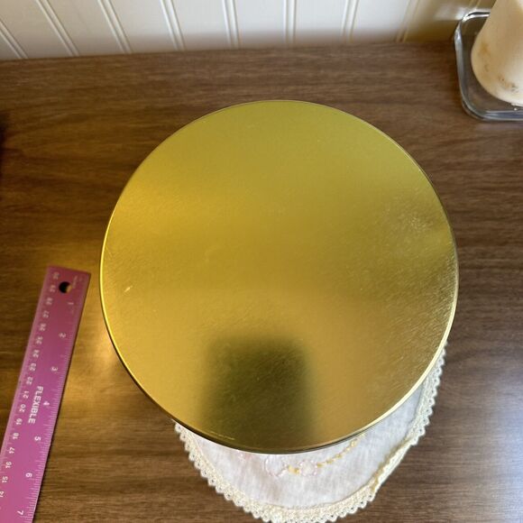 Collectable Metal Tin Day’s End Tin Rick Kelley 7 1/4” x 5 3/4” Cylindrical - Picture 7 of 9